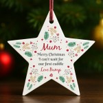 Merry Christmas Mum To Be From Bump Star Gift For New Mum