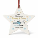 Merry Christmas Mummy And Daddy From Baby Boy Acrylic Star Gift Merry Christmas Mummy And Daddy From Baby Boy Acrylic Star Gift