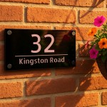 Number Sign Personalised House Laser Cut 3d Door - Rose Gold Number Sign Personalised House Laser Cut 3d Door - Rose Gold