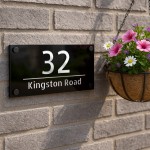 Number Sign Personalised House Laser Cut 3d Door - Silver Mirror Number Sign Personalised House Laser Cut 3d Door - Silver Mirror