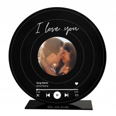 Personalised Anniversary Gift For Her Him Photo Frame I Love You