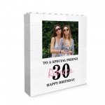 Personalised 18th 21st 30th 40th 50th Birthday Photo Block