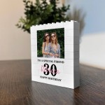 Personalised 18th 21st 30th 40th 50th Birthday Photo Block