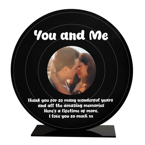 Personalised Anniversary Gifts For Her Him Photo Frame