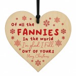 Funny Mum Gift For Christmas Novelty Wooden Hanging Heart Joke Funny Mum Gift For Christmas Novelty Wooden Hanging Heart Joke