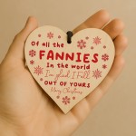 Funny Mum Gift For Christmas Novelty Wooden Hanging Heart Joke Funny Mum Gift For Christmas Novelty Wooden Hanging Heart Joke