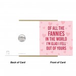 Rude Card For Mum Birthday Cards From Daughter Son Joke Mum Card