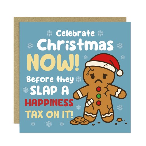 Funny Christmas Card For Men Women Rude Novelty Xmas Cards 