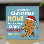Funny Christmas Card For Men Women Rude Novelty Xmas Cards 