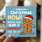 Funny Christmas Card For Men Women Rude Novelty Xmas Cards 