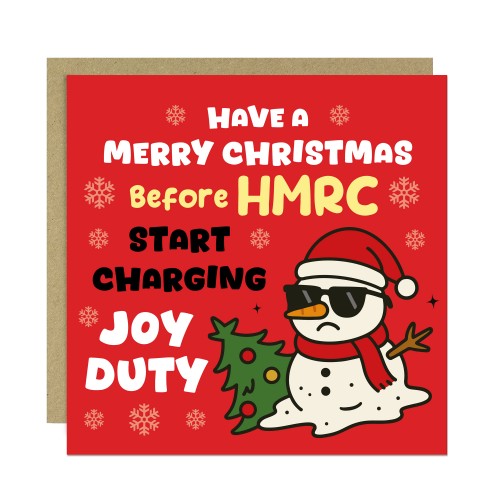 Funny Christmas Card For Friends and Family Humorous Greetings