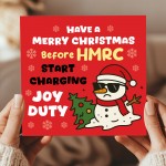 Funny Christmas Card For Friends and Family Humorous Greetings