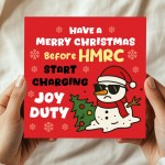 Funny Christmas Card For Friends and Family Humorous Greetings