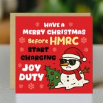 Funny Christmas Card For Friends and Family Humorous Greetings