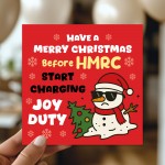 Funny Christmas Card For Friends and Family Humorous Greetings