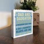 Dad And Daughter Gifts Building Block Dad Gifts For Birthday