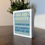 Dad And Daughter Gifts Building Block Dad Gifts For Birthday