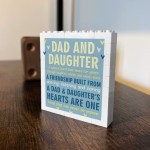 Dad And Daughter Gifts Building Block Dad Gifts For Birthday
