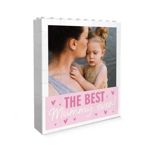 Personalised Mummy Gift Building Block Photo Gift For Mummy
