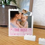 Personalised Mummy Gift Building Block Photo Gift For Mummy