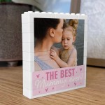 Personalised Mummy Gift Building Block Photo Gift For Mummy