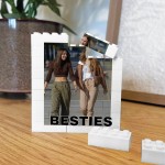 BESTIE GIFT Photo Block Personalised Birthday Present For Her BESTIE GIFT Photo Block Personalised Birthday Present For Her