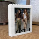 BESTIE GIFT Photo Block Personalised Birthday Present For Her BESTIE GIFT Photo Block Personalised Birthday Present For Her