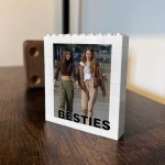BESTIE GIFT Photo Block Personalised Birthday Present For Her BESTIE GIFT Photo Block Personalised Birthday Present For Her