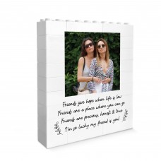 Friendship Gift Photo Block Personalised Birthday Present
