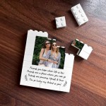 Friendship Gift Photo Block Personalised Birthday Present Friendship Gift Photo Block Personalised Birthday Present