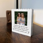 Friendship Gift Photo Block Personalised Birthday Present Friendship Gift Photo Block Personalised Birthday Present