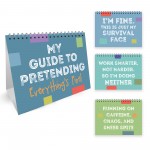 Funny Office Guide Flipbook Secret Santa Gifts For Colleagues 