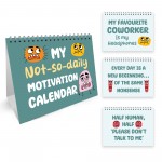Funny Desk Quotes Calendar 16 Pages Office Secret Santa Gifts