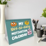 Funny Desk Quotes Calendar 16 Pages Office Secret Santa Gifts