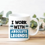 Secret Santa Gifts Funny Ceramic Coffee Mug Colleague Christmas 