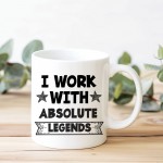 Colleague Mug Funny Secret Santa Gifts For Christmas Ceramic