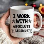 Colleague Mug Funny Secret Santa Gifts For Christmas Ceramic