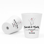 Personalised Plant Pot Engagement Gift For Couple Congrats Personalised Plant Pot Engagement Gift For Couple Congrats