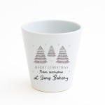 Merry Christmas Gift For Colleague Personalised Plant Pot