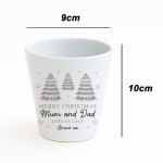 Merry Christmas Parents Gift Personalised Plant Pot Gift For Mum Merry Christmas Parents Gift Personalised Plant Pot Gift For Mum