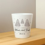 Merry Christmas Parents Gift Personalised Plant Pot Gift For Mum Merry Christmas Parents Gift Personalised Plant Pot Gift For Mum