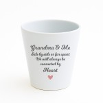 Gift For Grandma Plant Pot GRANDMA AND ME Gift For Grandma