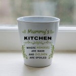 Gift For Mummy For Christmas Birthday Plant Pot Mummys Kitchen