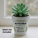 Gift For Mummy For Christmas Birthday Plant Pot Mummys Kitchen