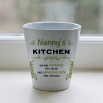Gift For Nanny For Christmas Birthday Plant Pot Nannys Kitchen