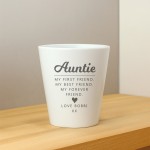 Special Gift For Auntie Personalised Plant Pot Best Friend Gift