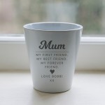 Personalised Gift For Mum For Christmas Birthday Plant Pot Personalised Gift For Mum For Christmas Birthday Plant Pot