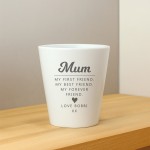 Personalised Gift For Mum For Christmas Birthday Plant Pot Personalised Gift For Mum For Christmas Birthday Plant Pot