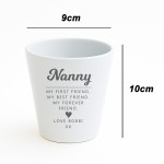 Personalised Gift For Nanny For Christmas Birthday Plant Pot Personalised Gift For Nanny For Christmas Birthday Plant Pot