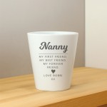 Personalised Gift For Nanny For Christmas Birthday Plant Pot Personalised Gift For Nanny For Christmas Birthday Plant Pot